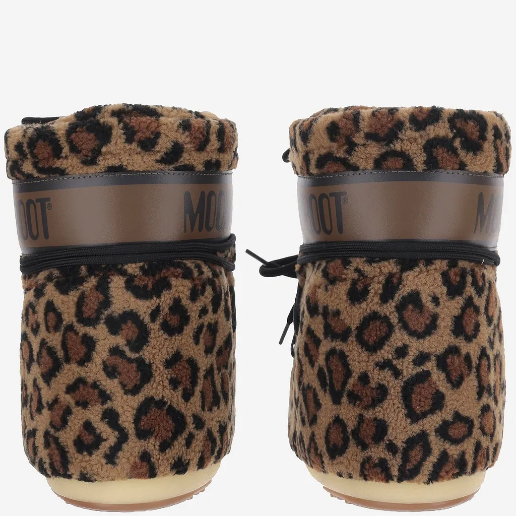 Moon Boot Faux Fur Lace-Up Boots