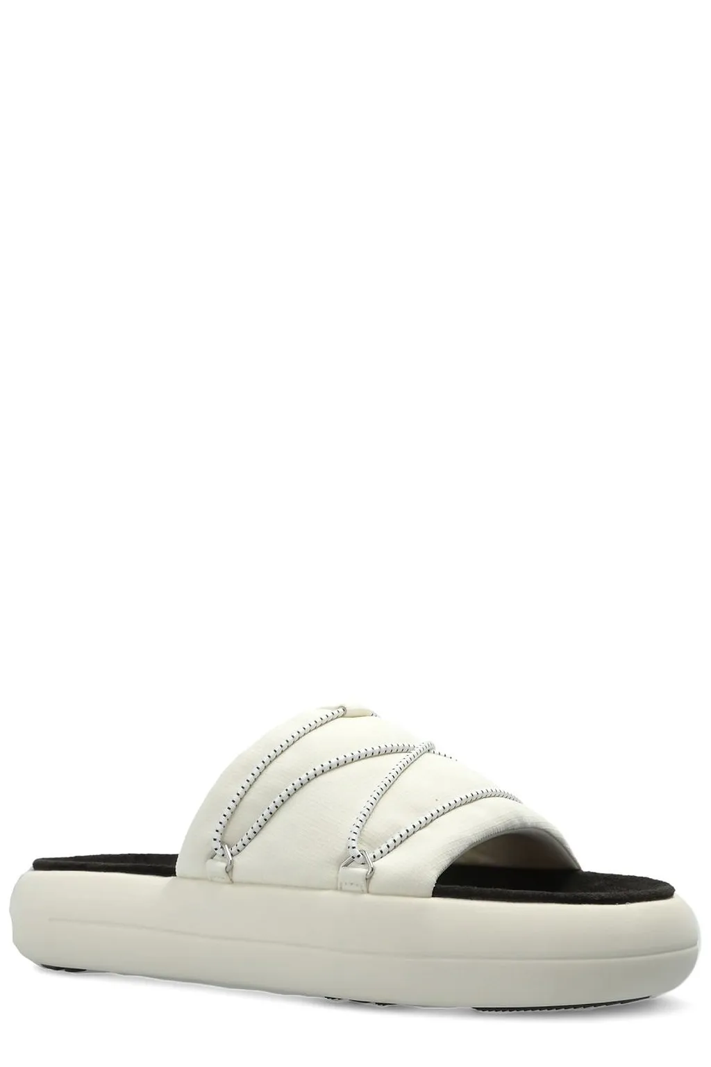Moon Boot Icon Criss-Cross Strapped Slides