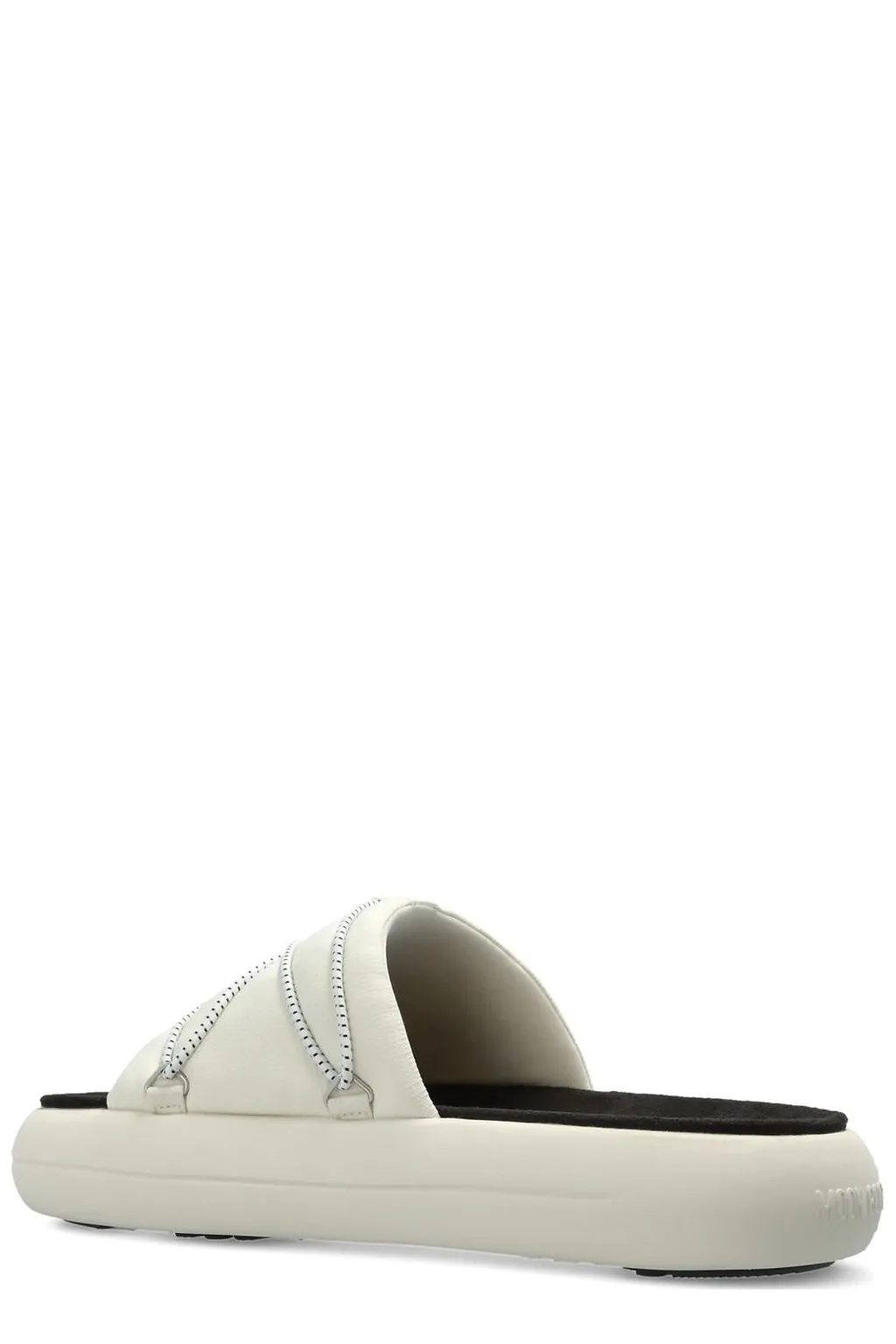 Moon Boot Icon Criss-Cross Strapped Slides