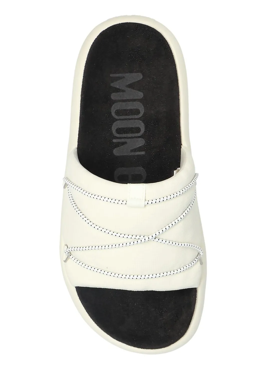 Moon Boot Icon Criss-Cross Strapped Slides