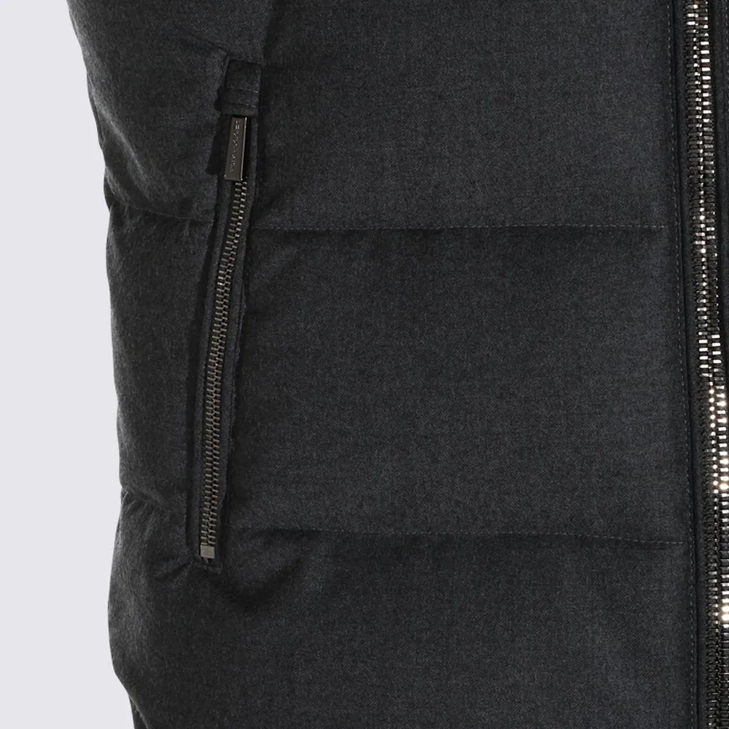 Moorer Quilted Hooded Gilet