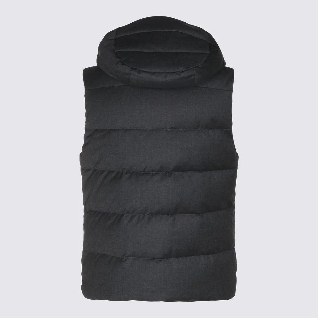 Moorer Quilted Hooded Gilet