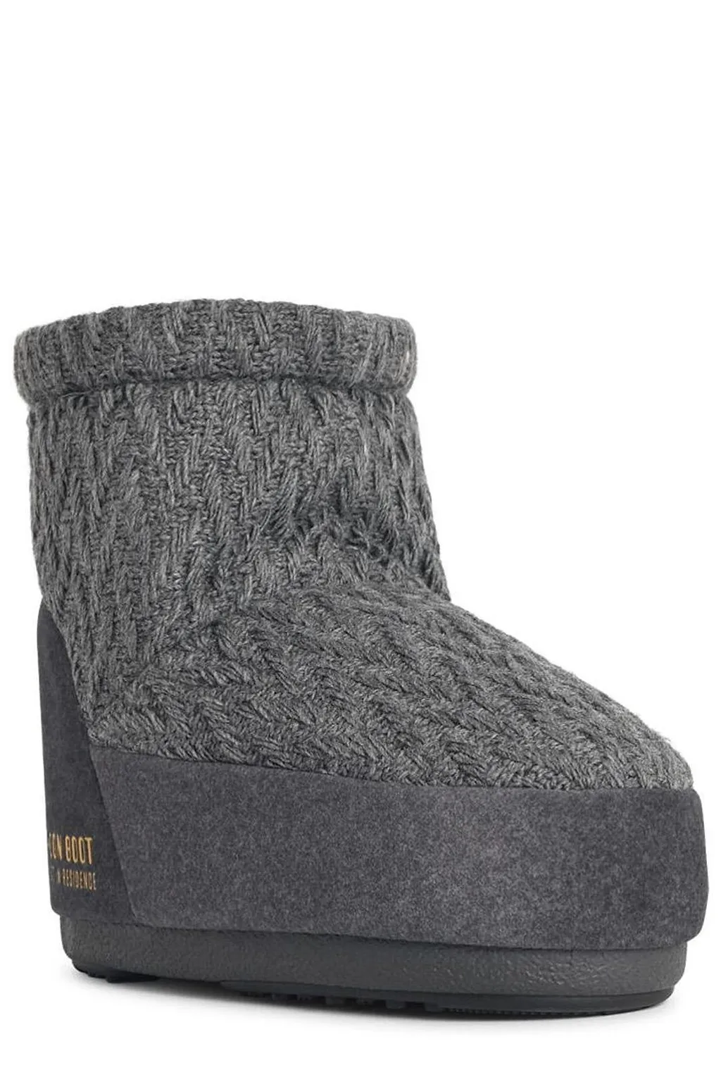 Moon Boot X Guest In Residence Icon Knit Low Boots