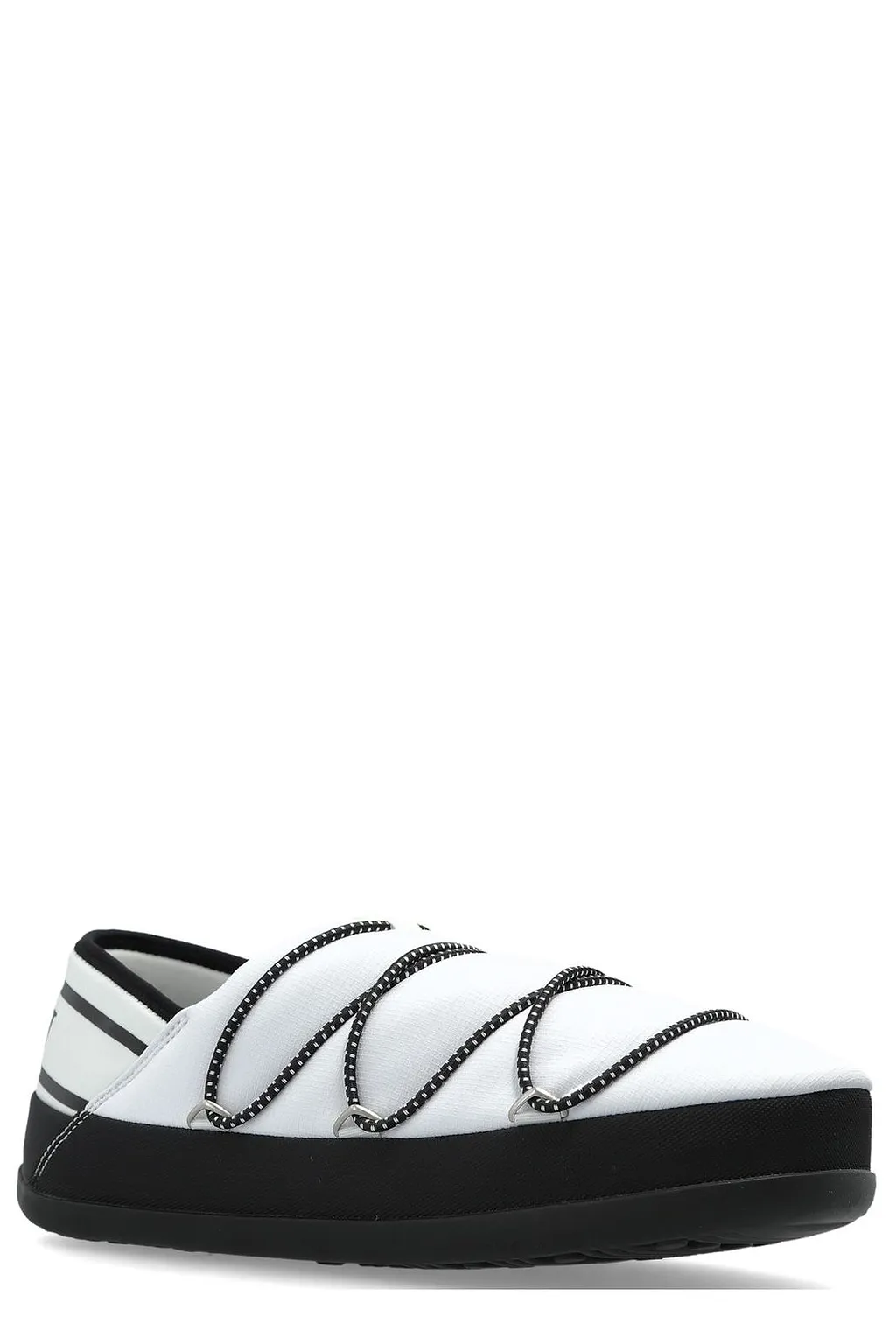Moon Boot Icon Lace-Up Striped Shoes
