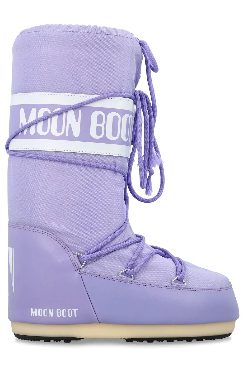 Moon Boot Icon Logo Printed Lace-Up Boots