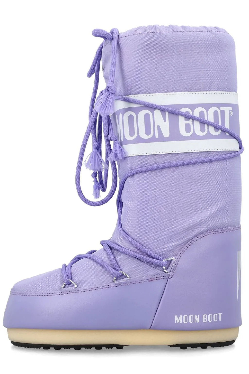 Moon Boot Icon Logo Printed Lace-Up Boots