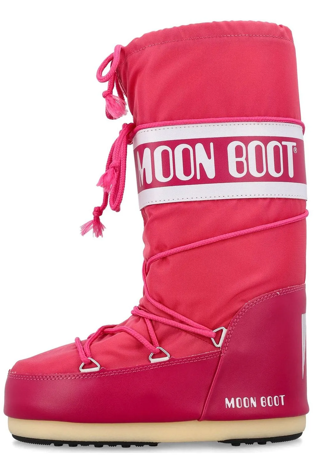 Moon Boot Icon Logo Printed Lace-Up Boots