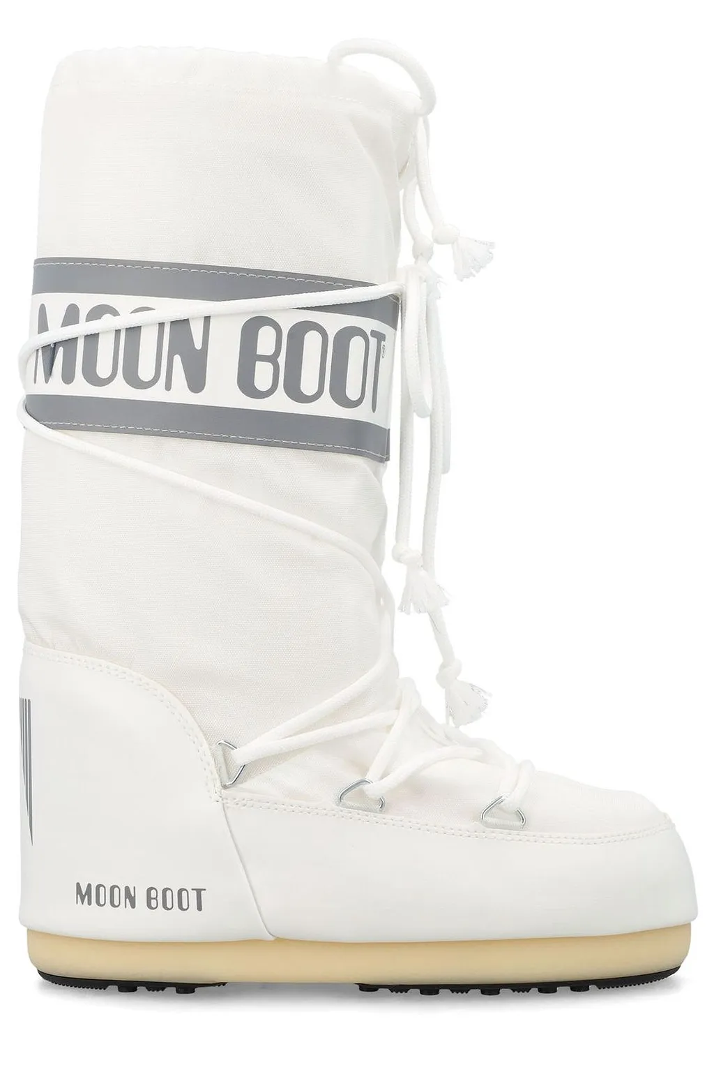 Moon Boot Icon Logo Printed Lace-Up Boots