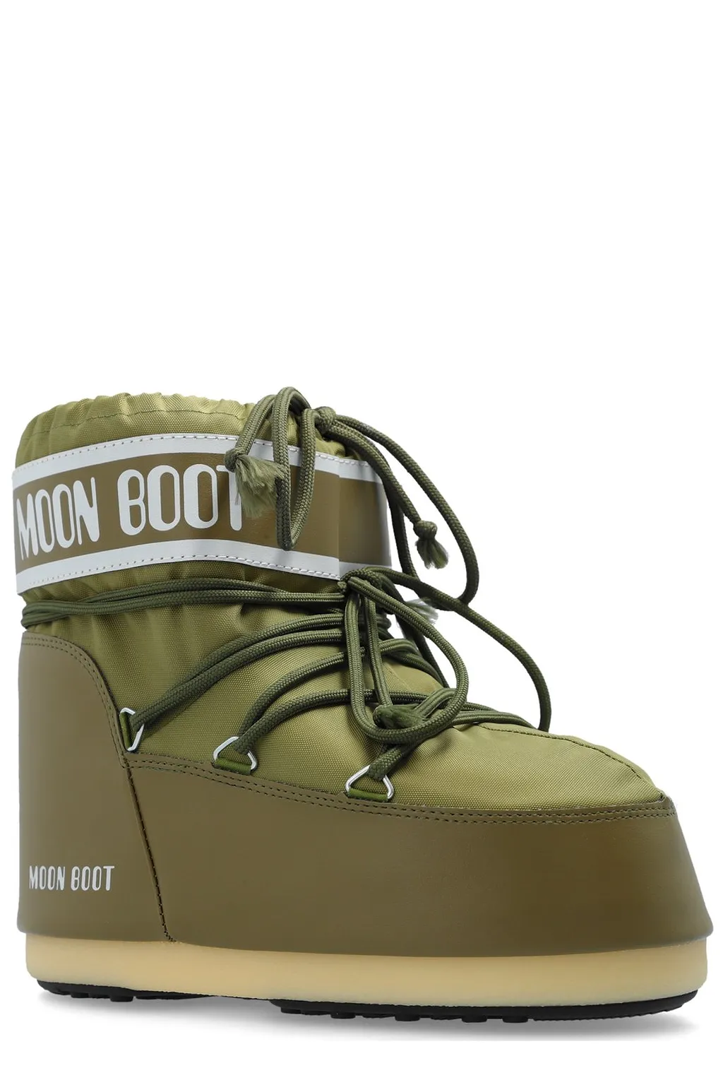 Moon Boot Icon Logo Printed Lace-Up Boots