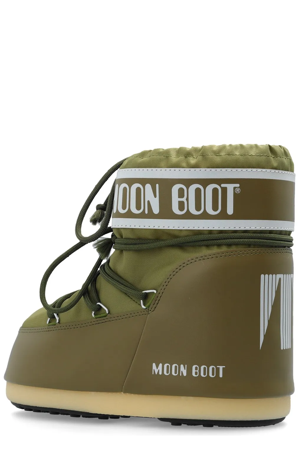 Moon Boot Icon Logo Printed Lace-Up Boots