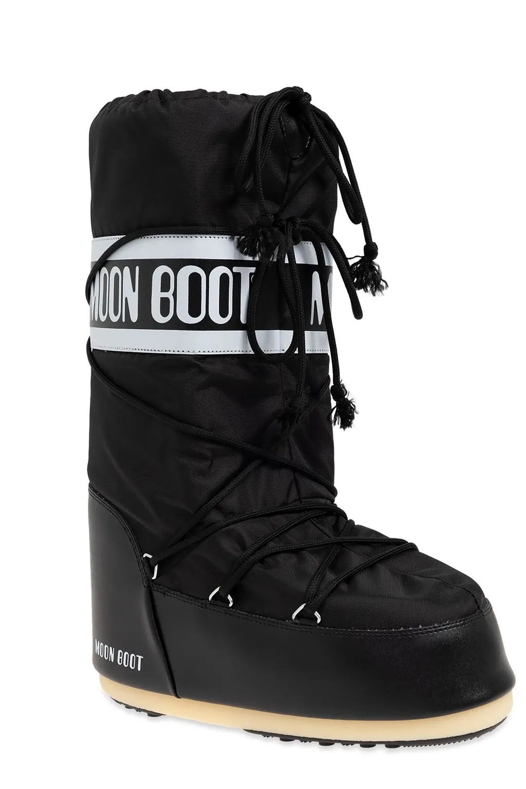 Moon Boot Icon Logo Printed Lace-Up Boots
