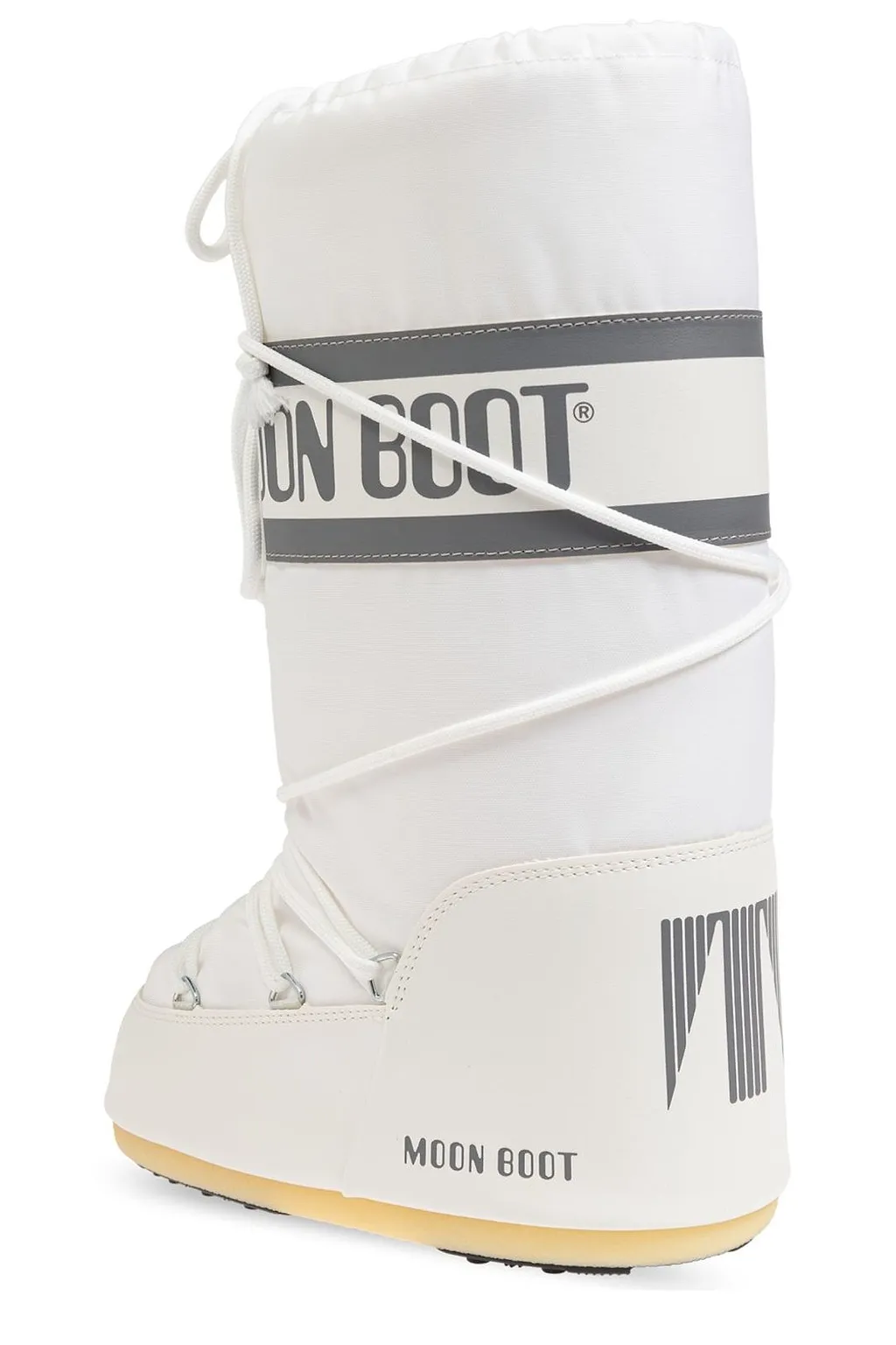 Moon Boot Icon Logo Printed Lace-Up Boots