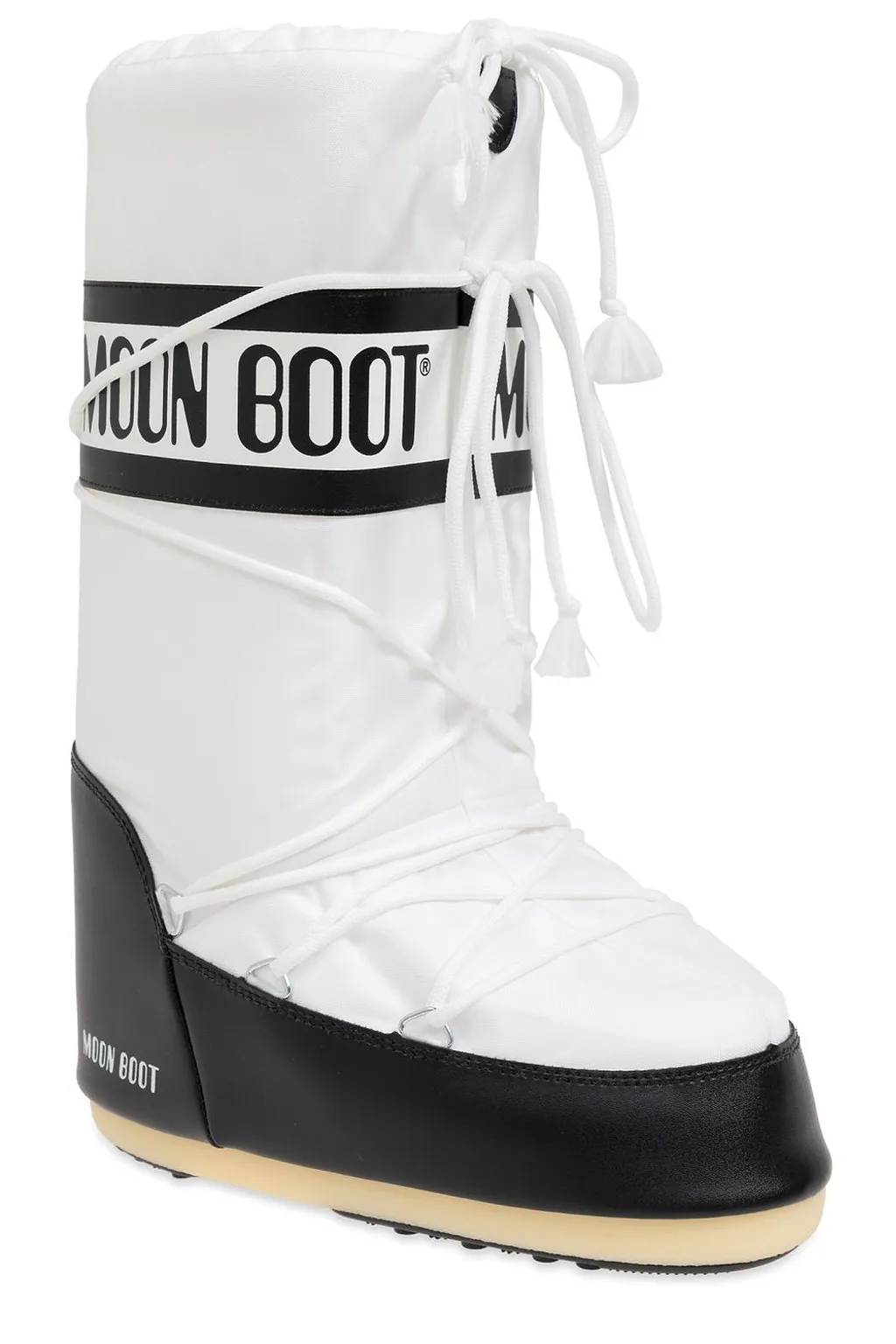 Moon Boot Icon Logo Printed Lace-Up Boots