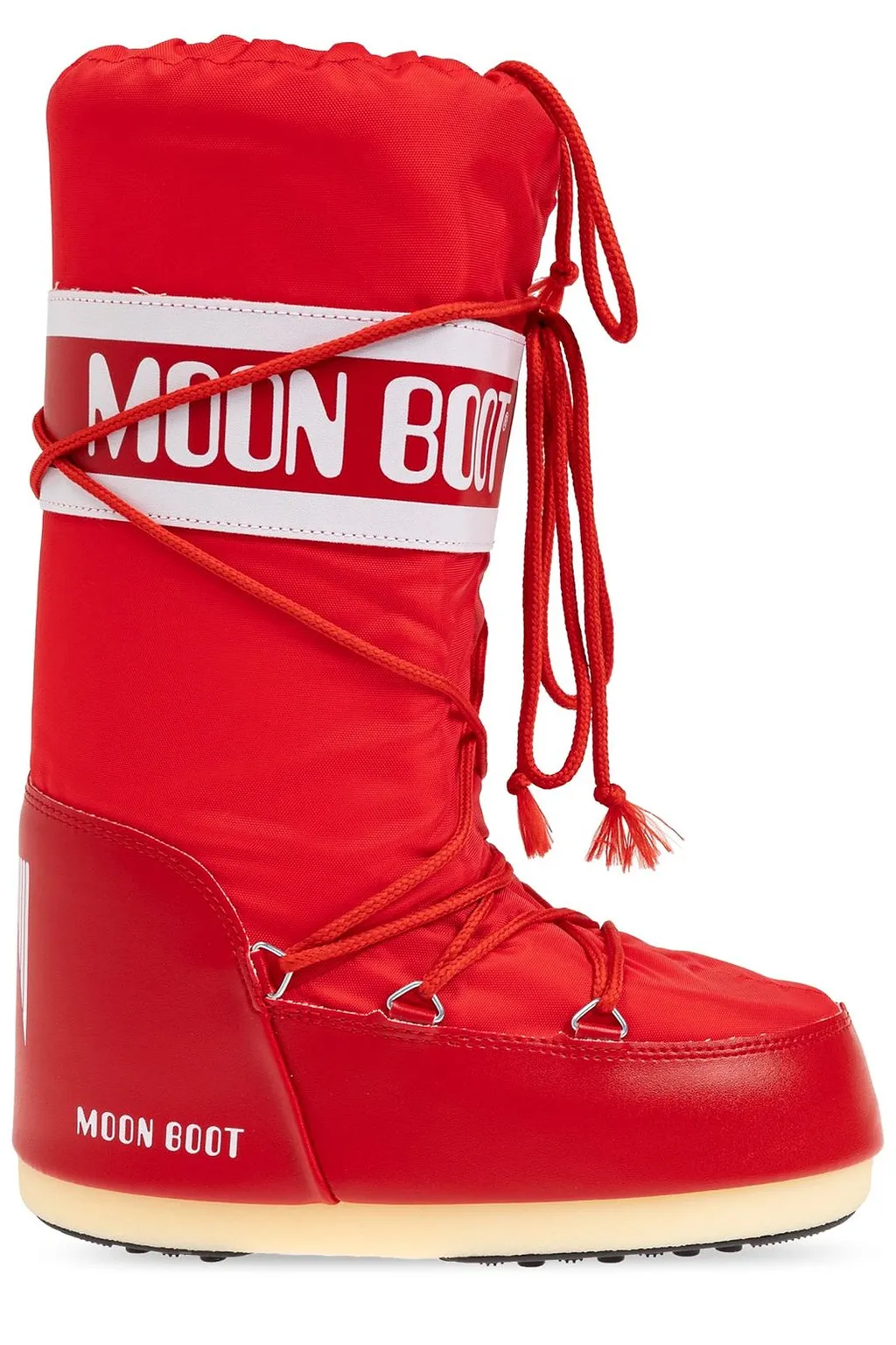 Moon Boot Icon Logo Printed Lace-Up Boots