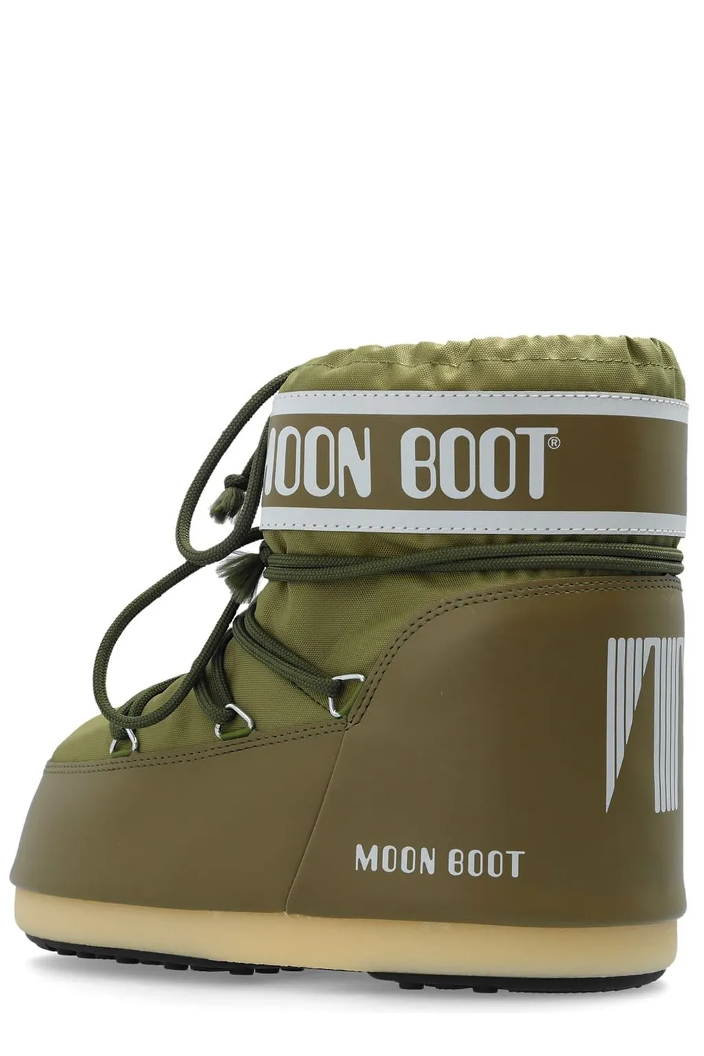 Moon Boot Icon Logo Printed Lace-Up Boots