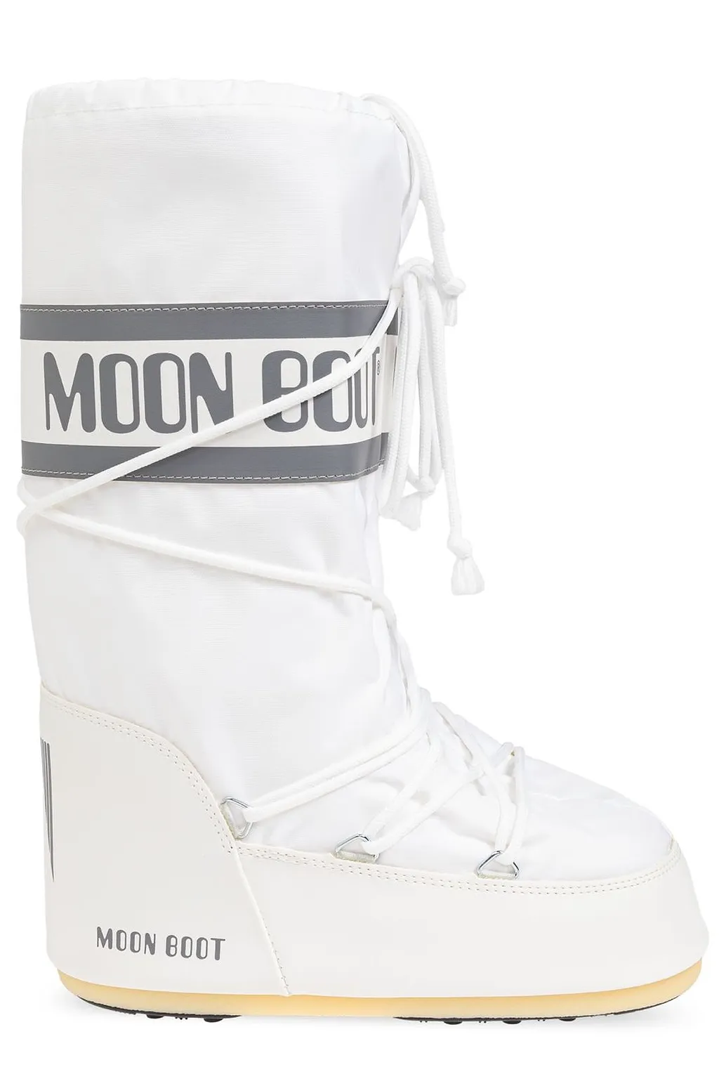 Moon Boot Icon Logo Printed Lace-Up Boots