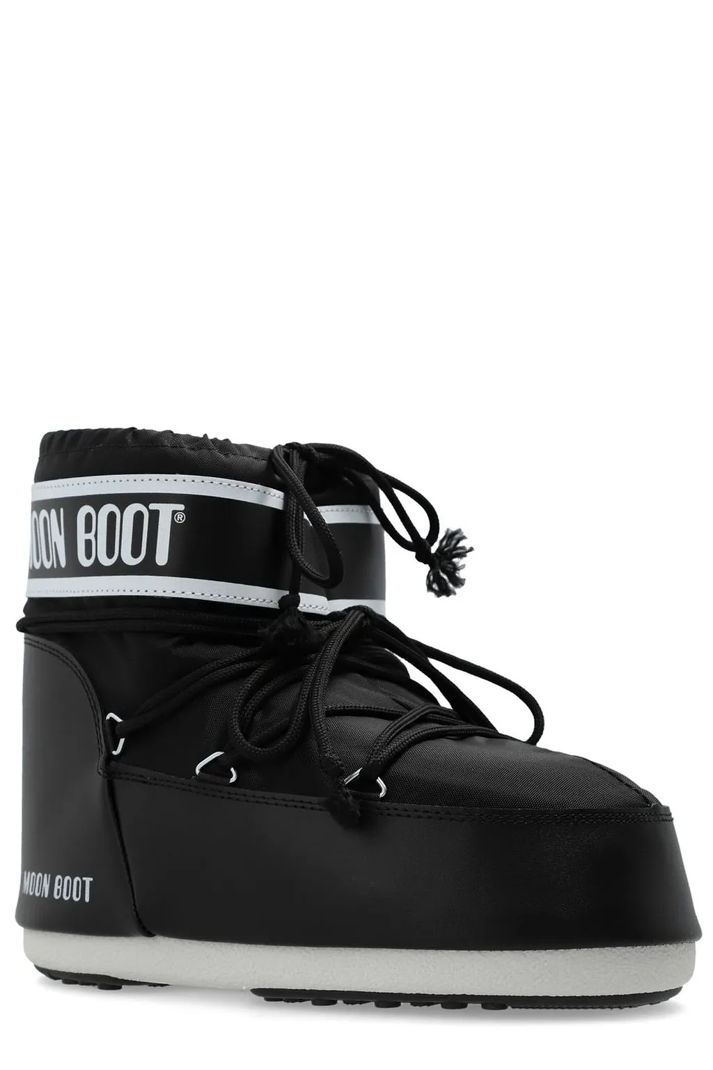 Moon Boot Icon Logo Printed Lace-Up Boots