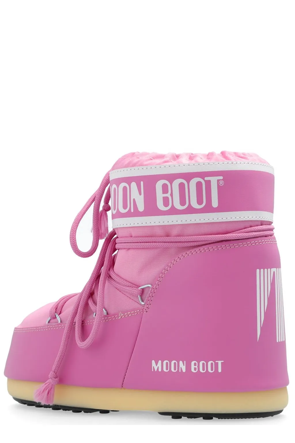 Moon Boot Icon Logo Printed Lace-Up Boots