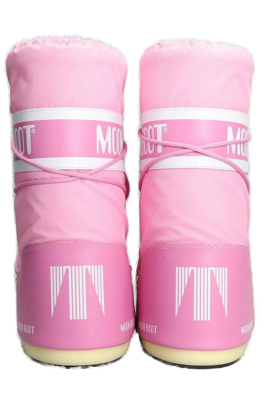 Moon Boot Icon Logo Printed Lace-Up Boots