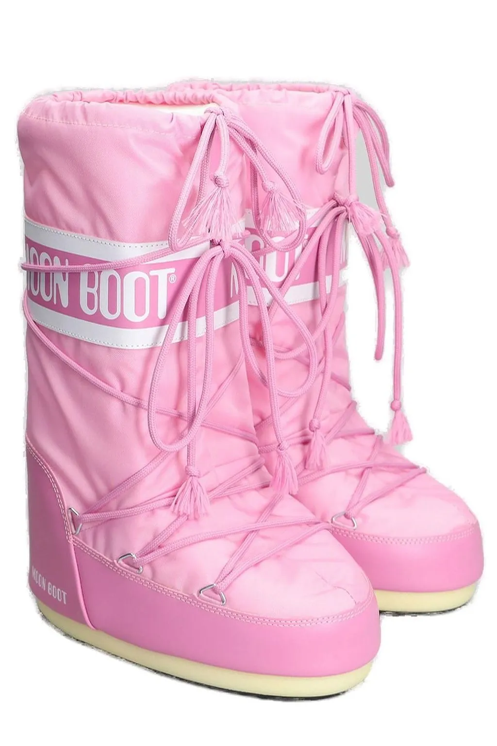 Moon Boot Icon Logo Printed Lace-Up Boots