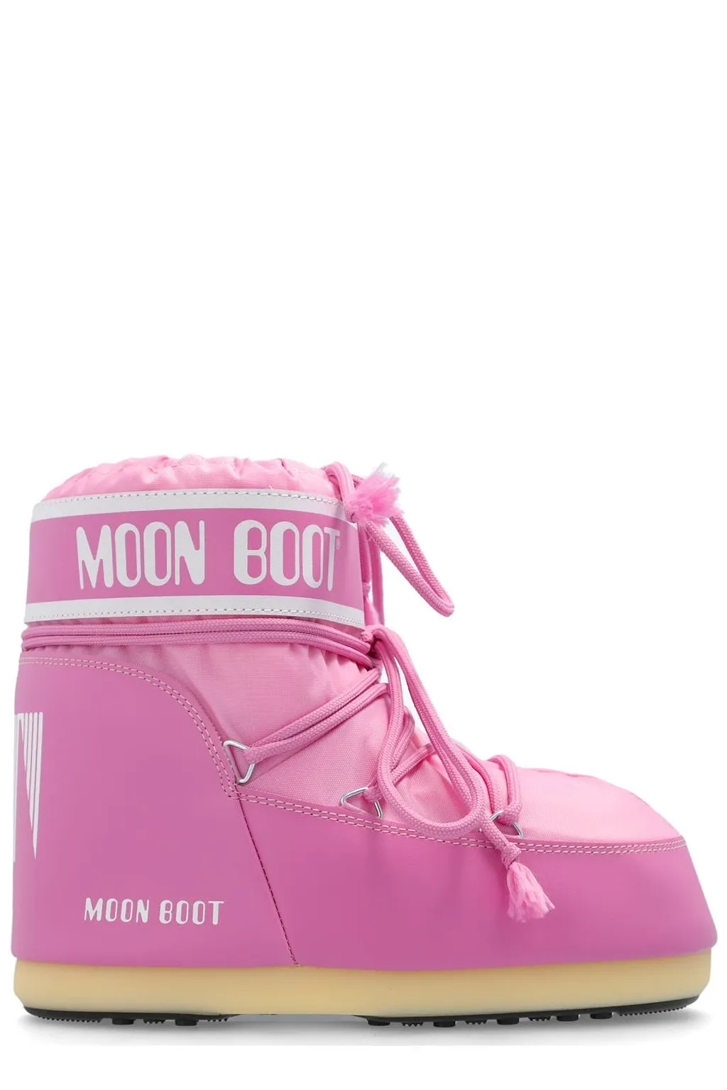 Moon Boot Icon Logo Printed Lace-Up Boots
