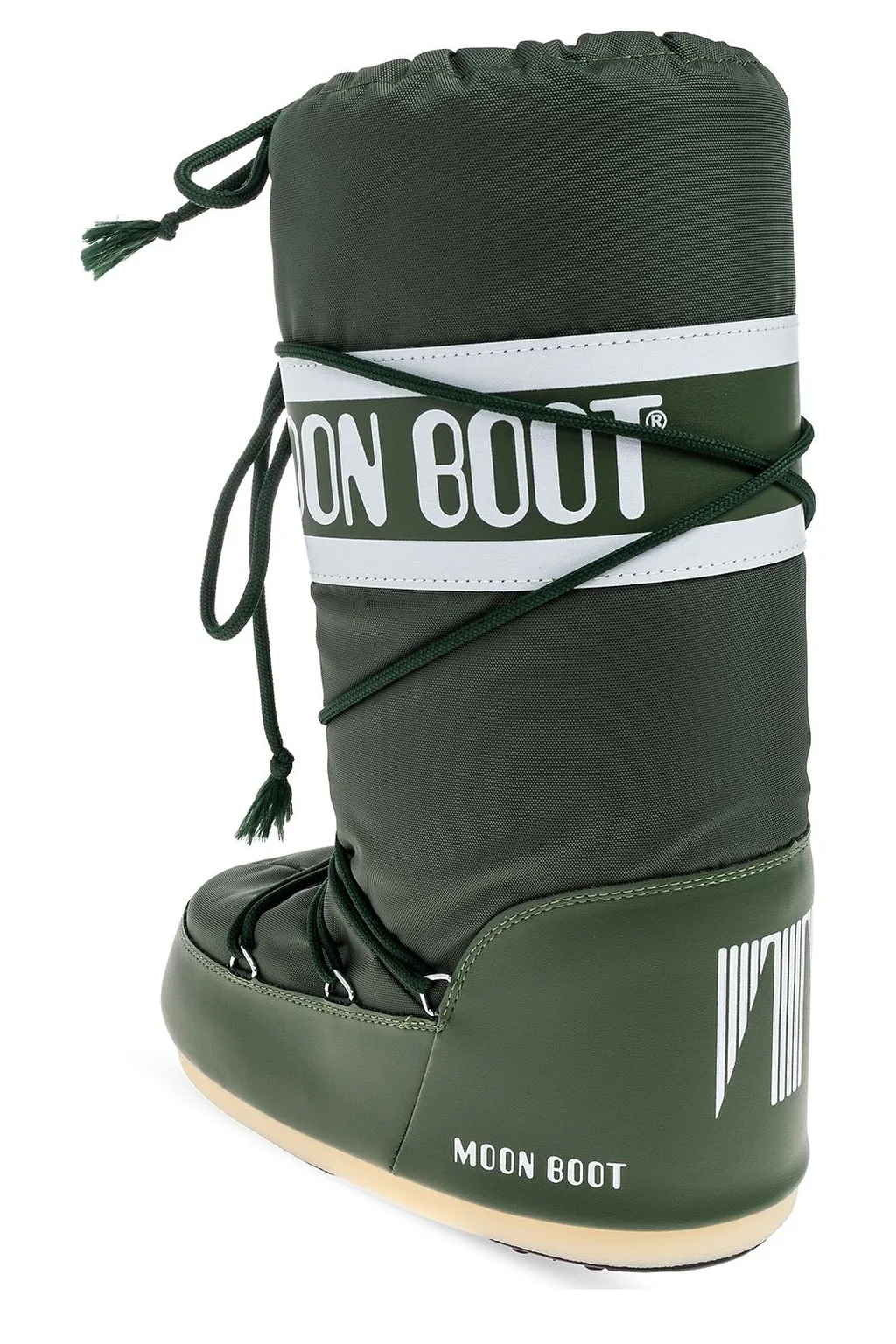 Moon Boot Icon Logo Printed Lace-Up Boots