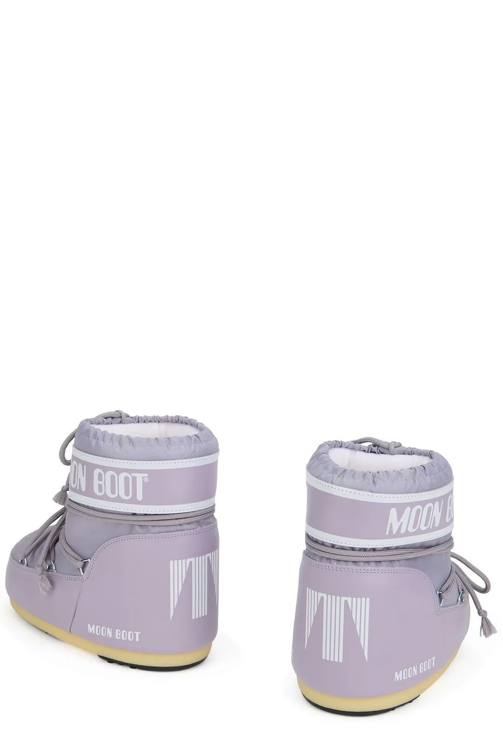 Moon Boot Icon Logo Printed Lace-Up Boots