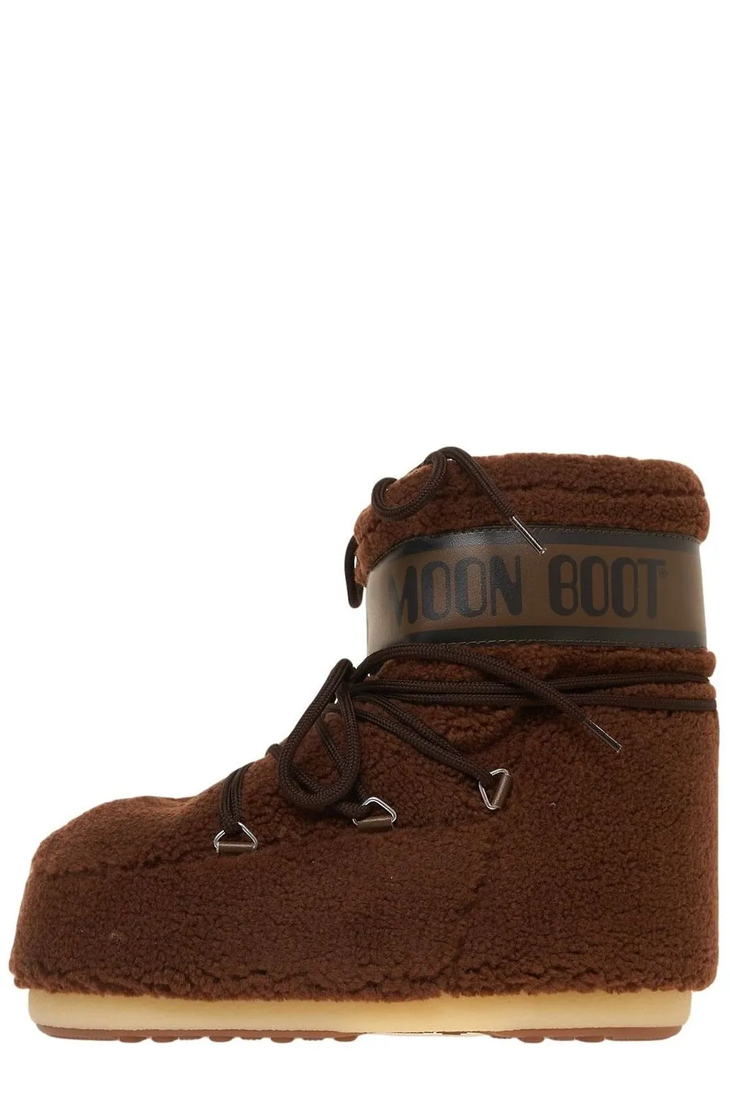 Moon Boot Icon Low Fleece Lace-Up Snow Boots