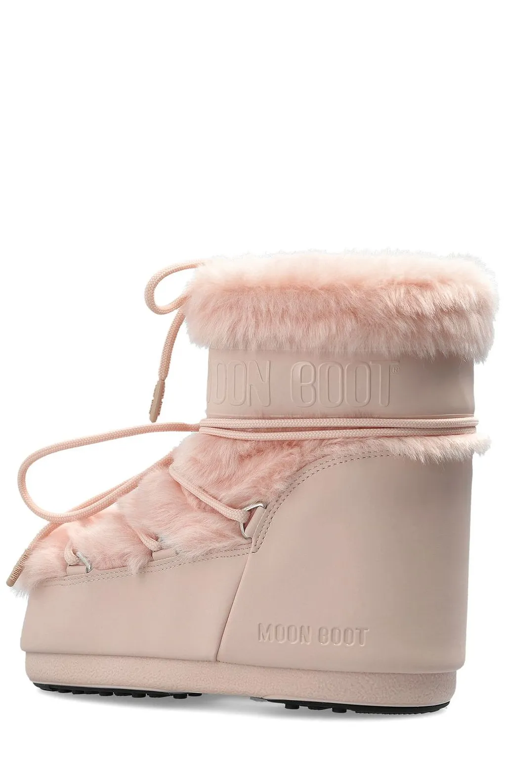 Moon Boot Icon Low Faux-Fur Lace-Up Boots