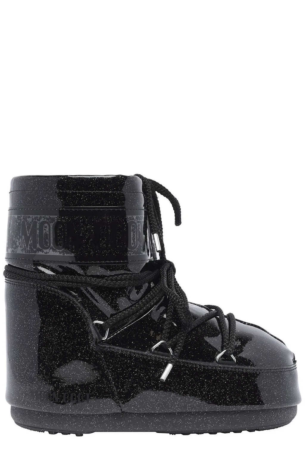 Moon Boot Icon Low Glitter Lace-Up Boots