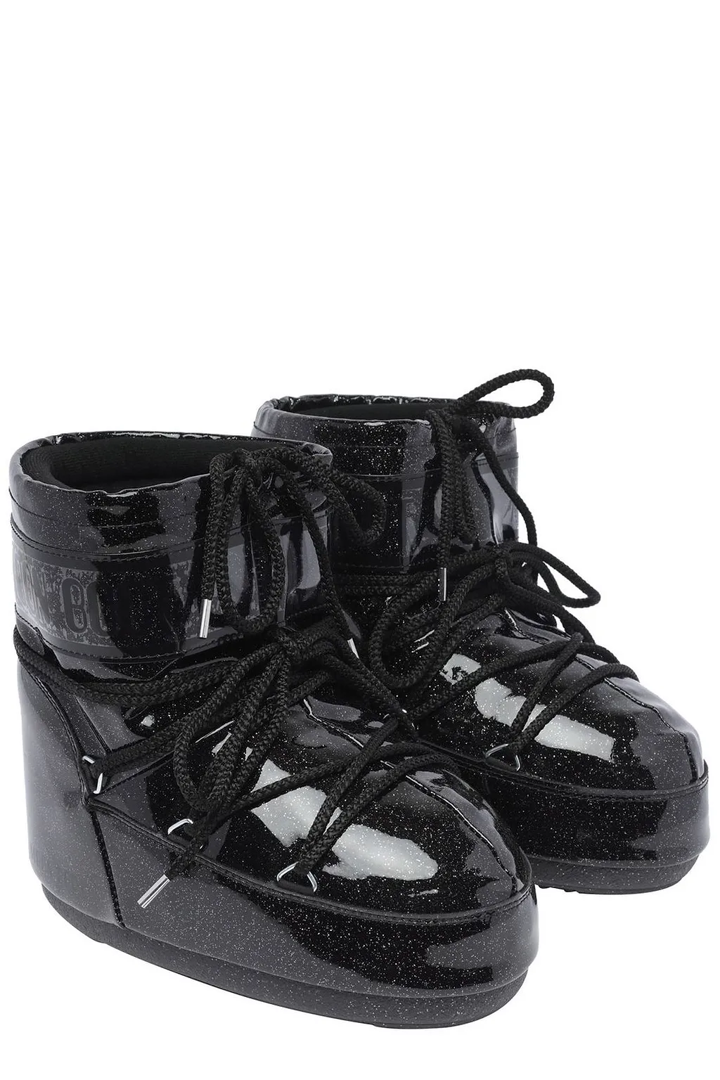 Moon Boot Icon Low Glitter Lace-Up Boots