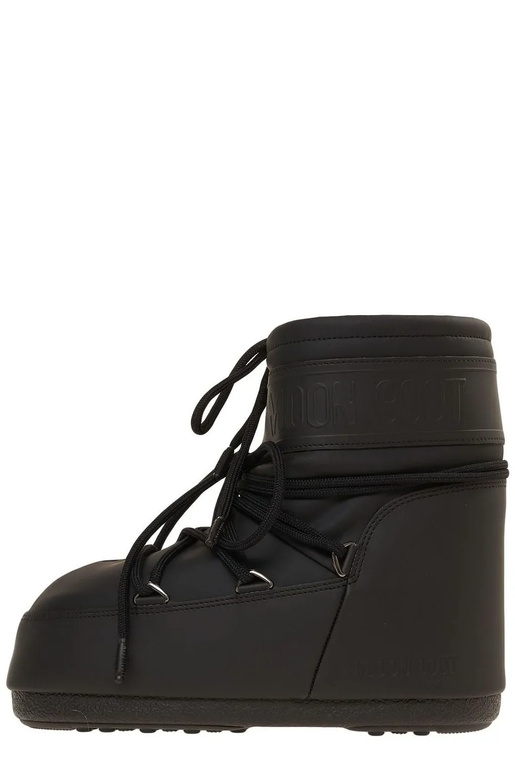 Moon Boot Logo Embossed Lace-Up Boots