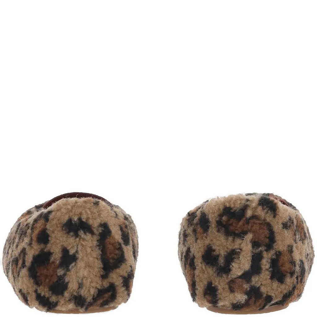 Moon Boot Leopard Pattern Ballet Flats