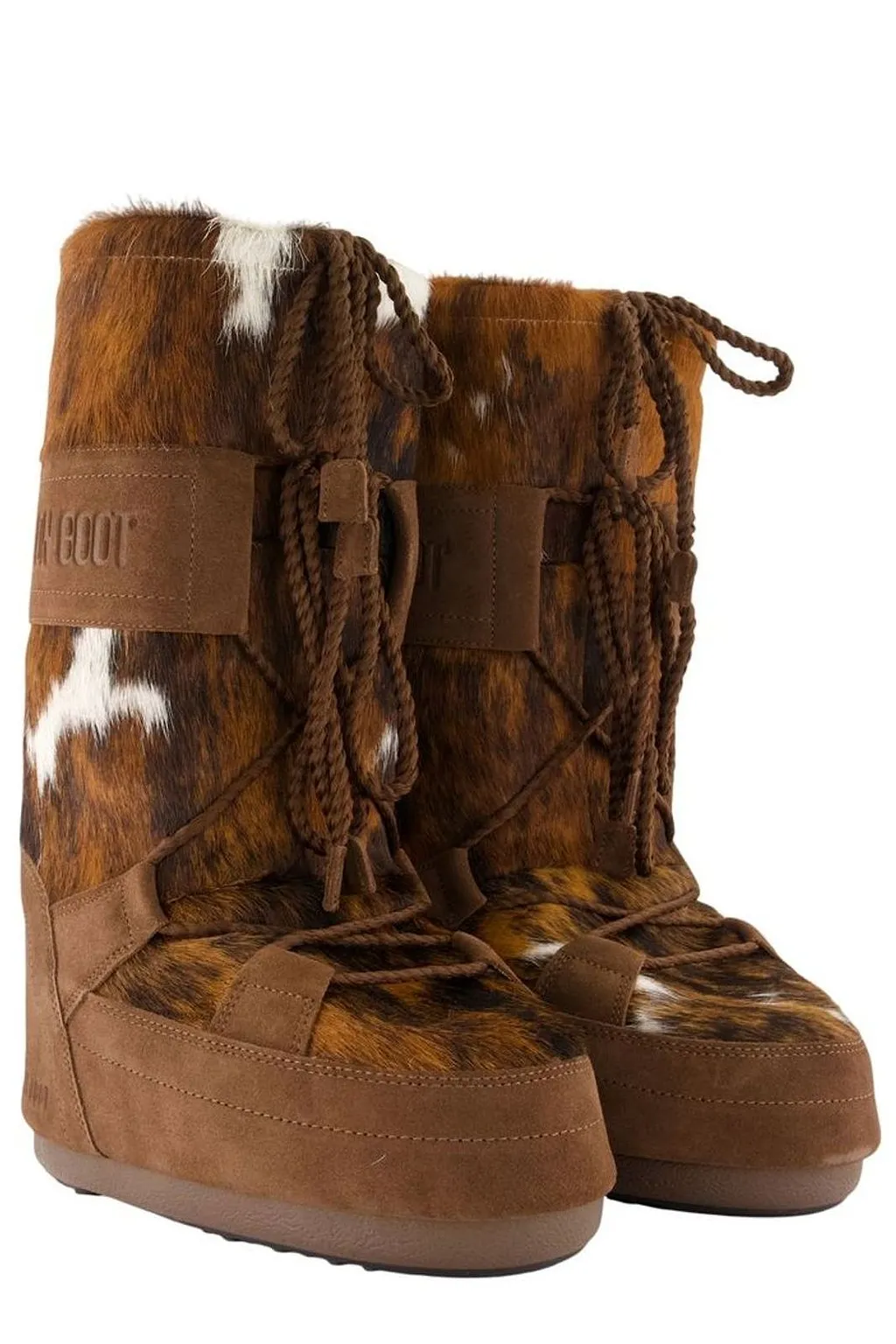 Moon Boot Lace-Up Knee-High Boots