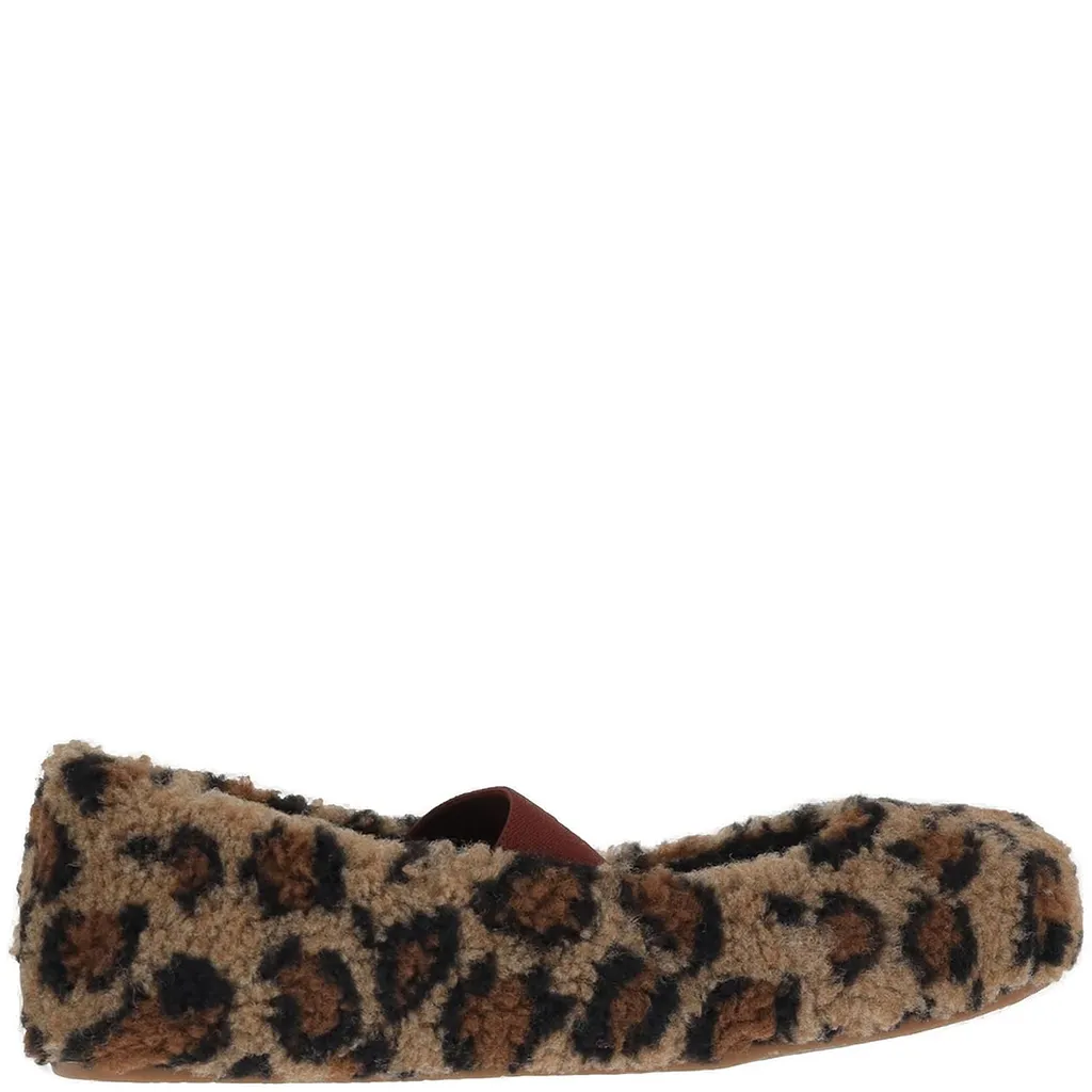 Moon Boot Leopard Pattern Ballet Flats