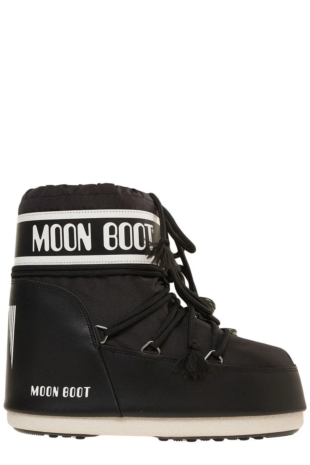 Moon Boot Logo Printed Lace-Up Boots