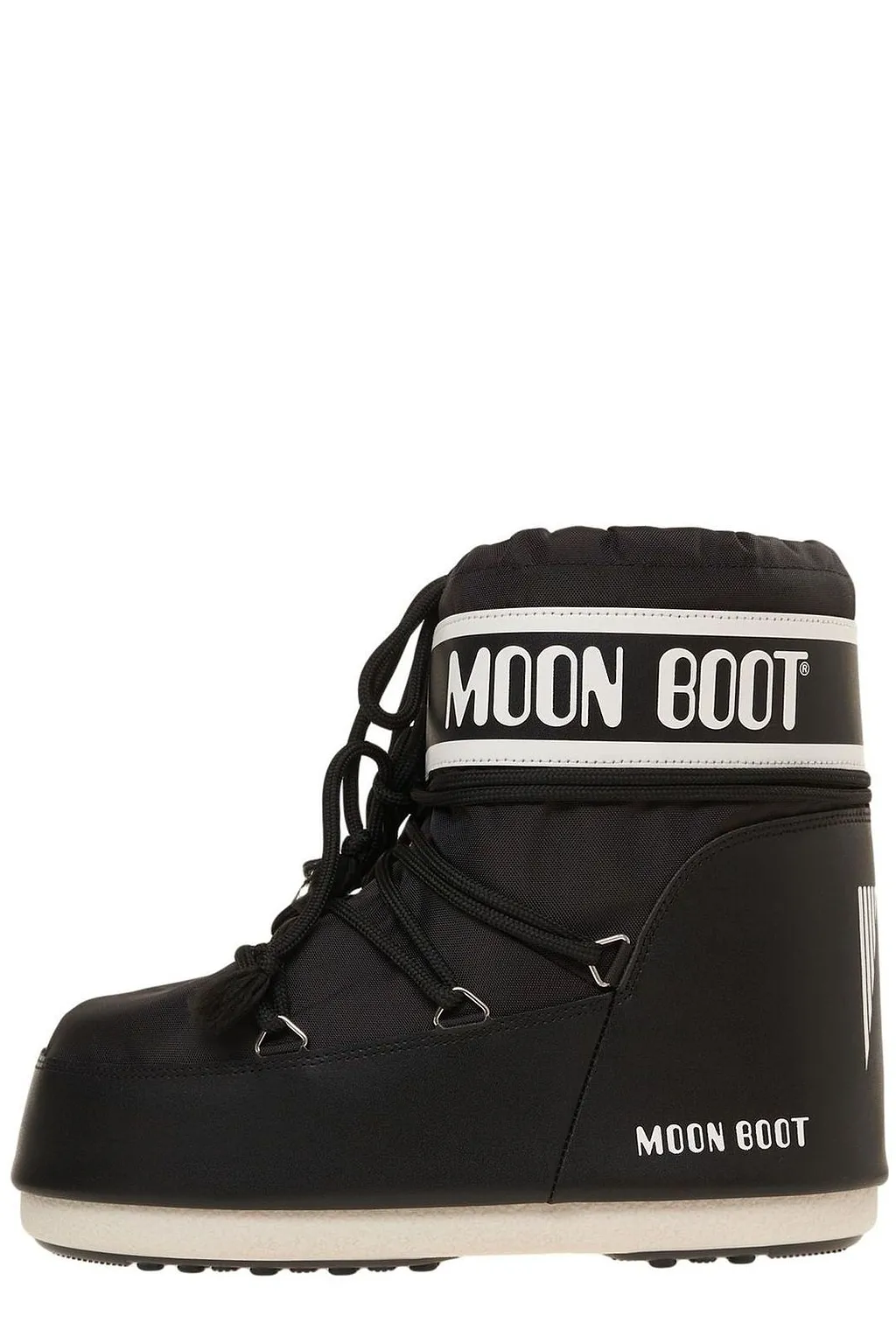 Moon Boot Logo Printed Lace-Up Boots