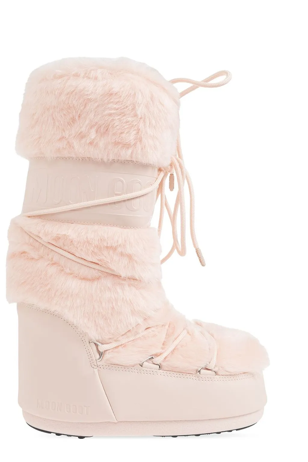 Moon Boot Logo Printed Lace-Up Snow Boots