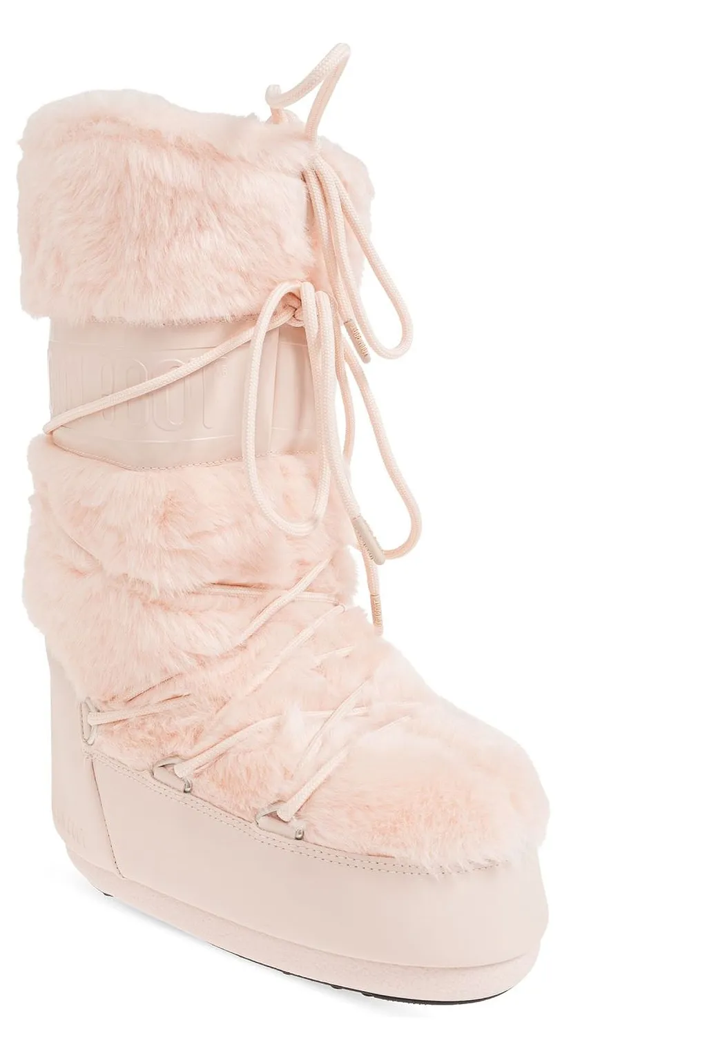 Moon Boot Logo Printed Lace-Up Snow Boots