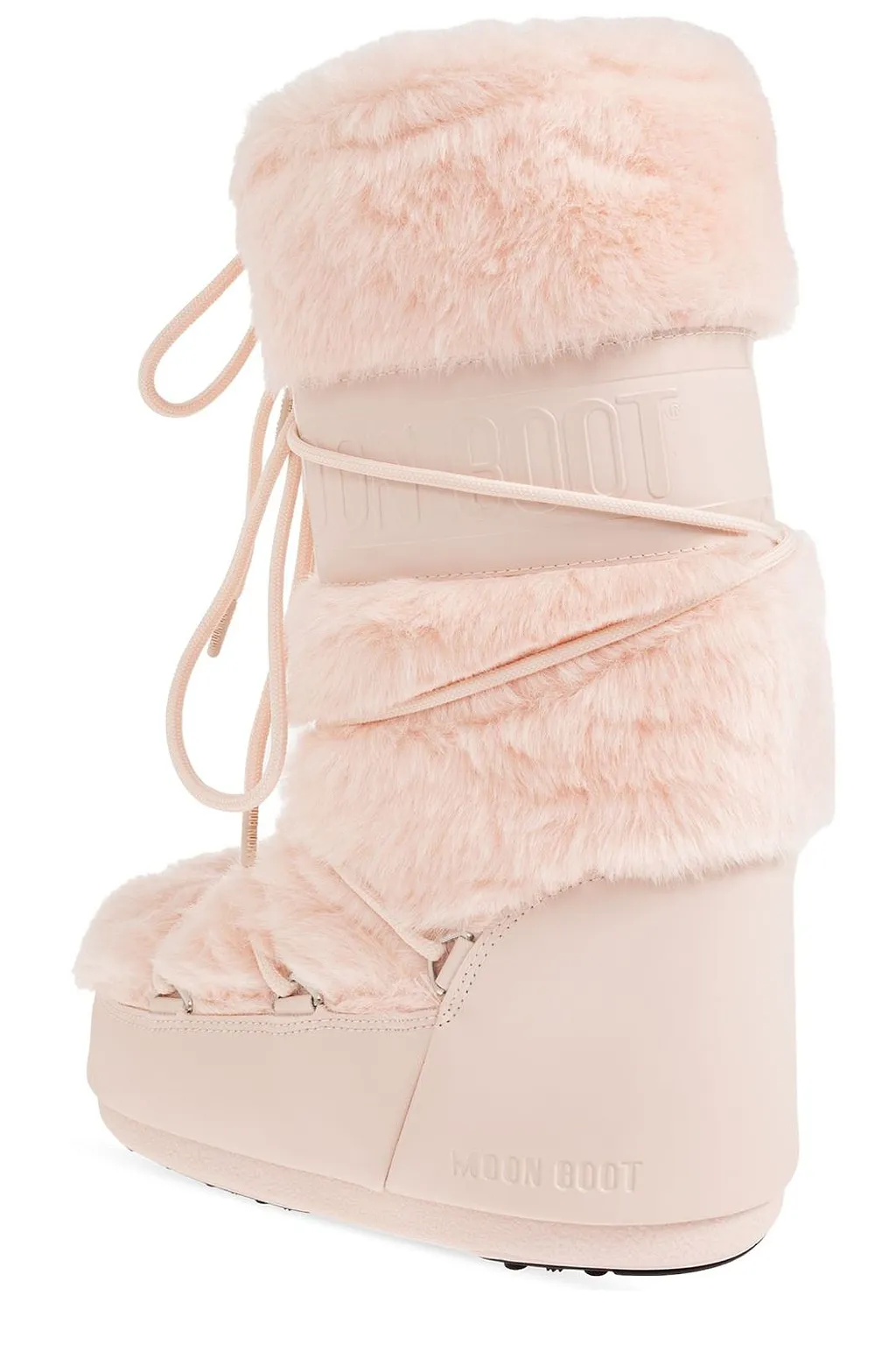 Moon Boot Logo Printed Lace-Up Snow Boots
