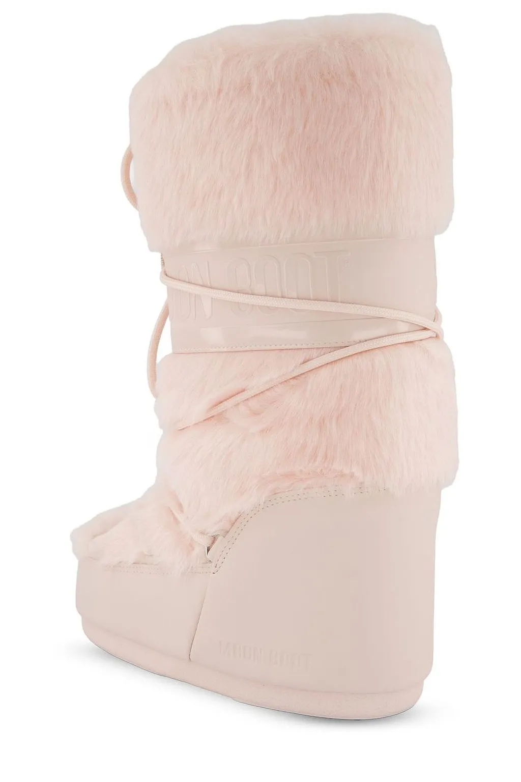 Moon Boot Logo Printed Lace-Up Snow Boots