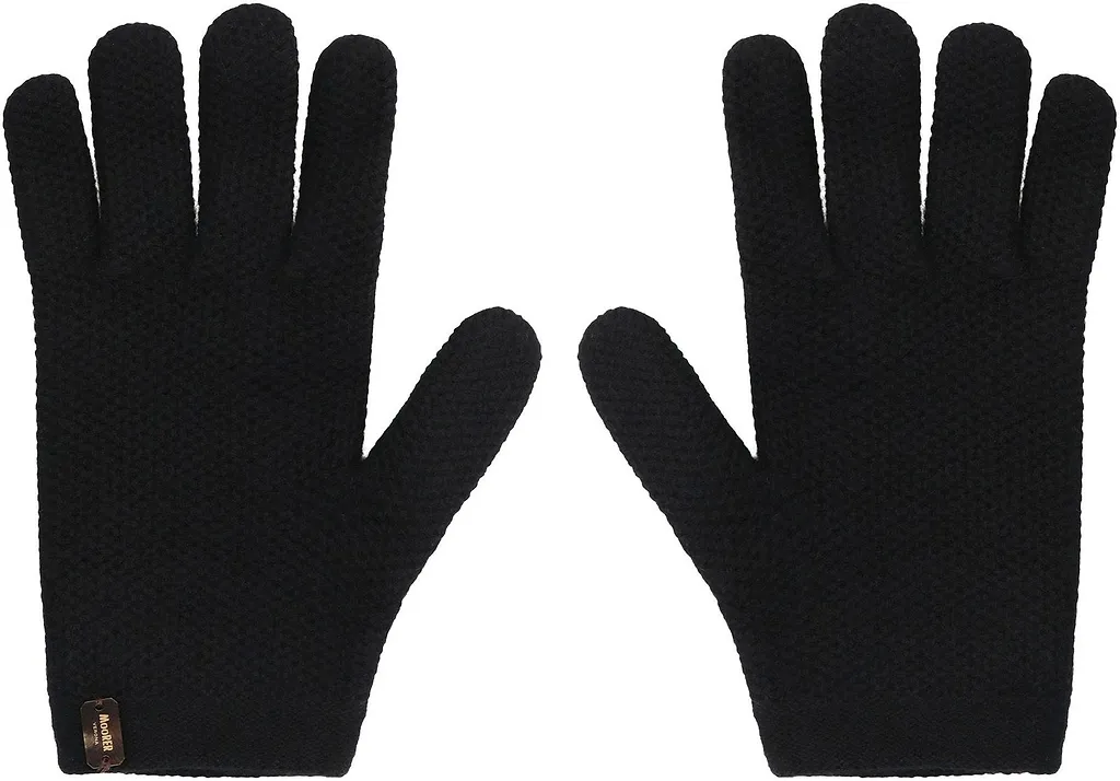 Moorer Textured Knit Gloves