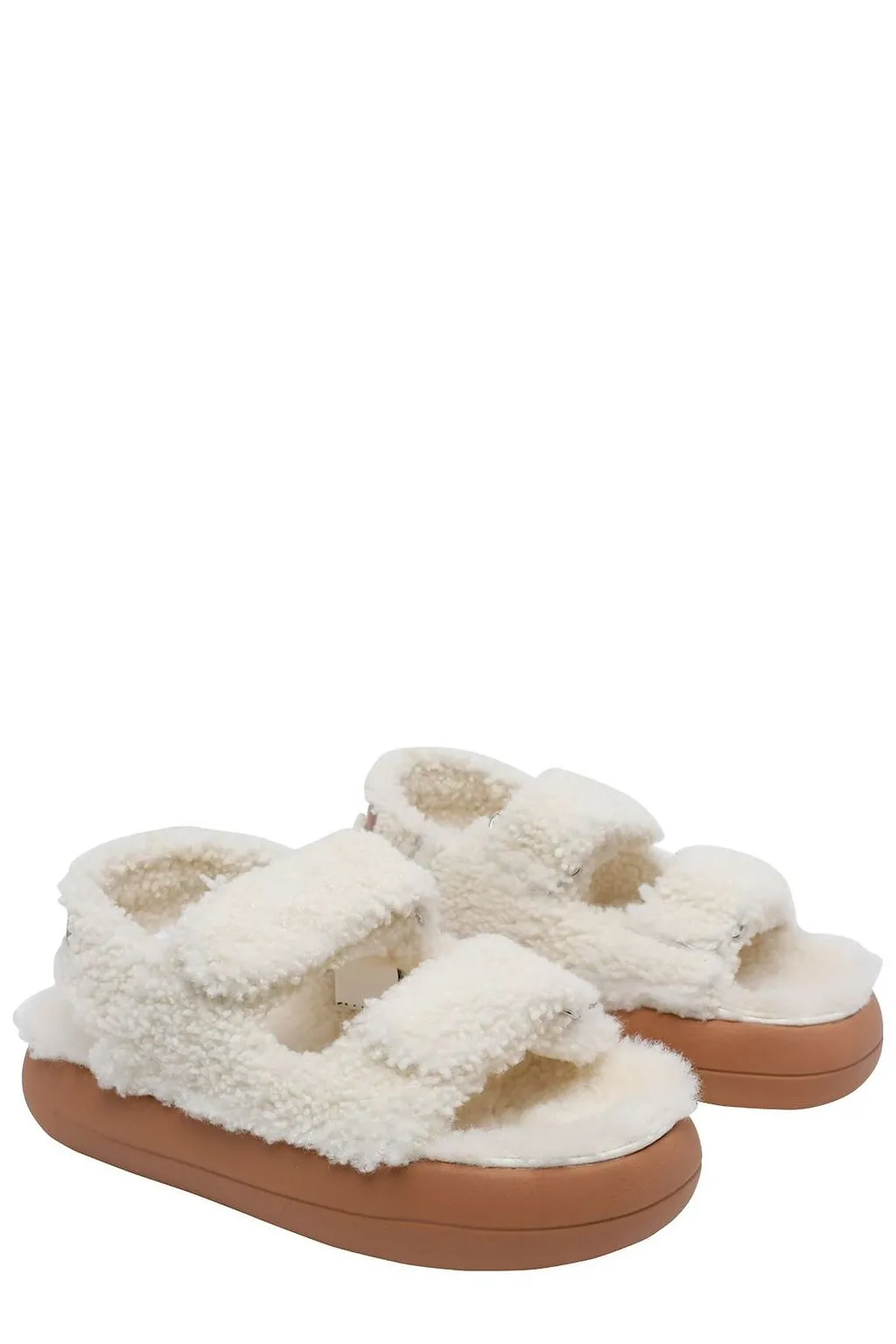 Moon Boot Shearling Sandals