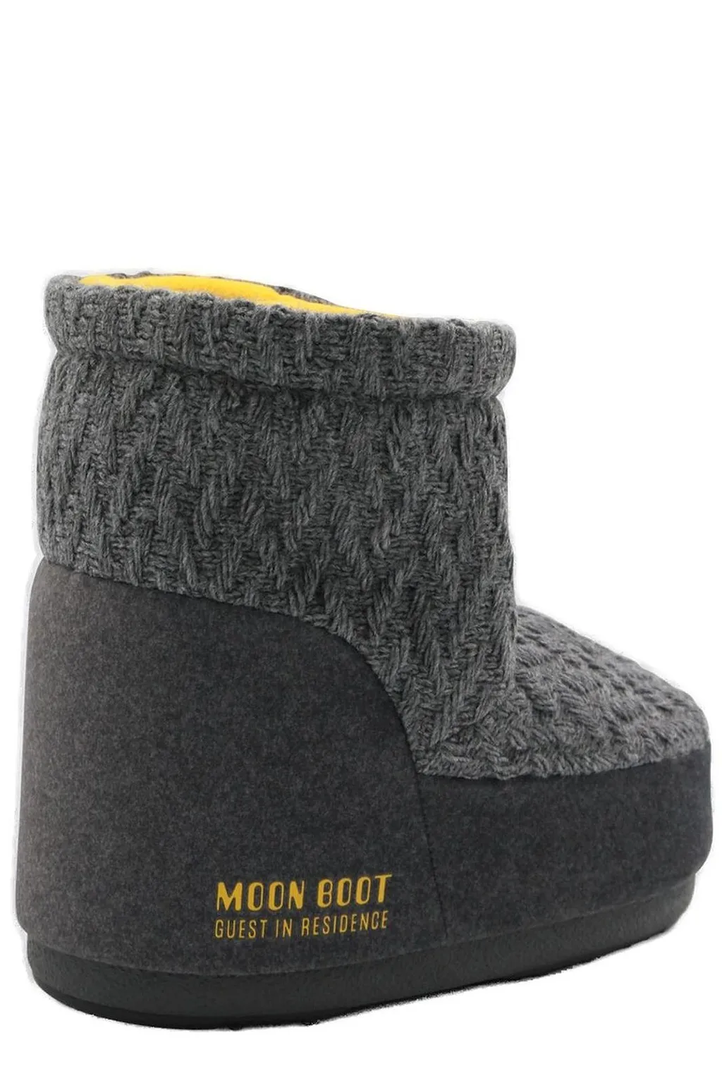 Moon Boot X Guest Knitted Panel Snow Boots