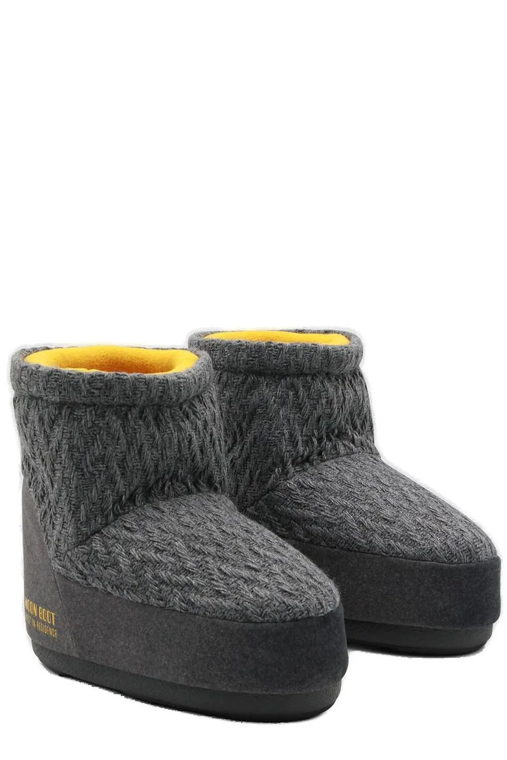 Moon Boot X Guest Knitted Panel Snow Boots