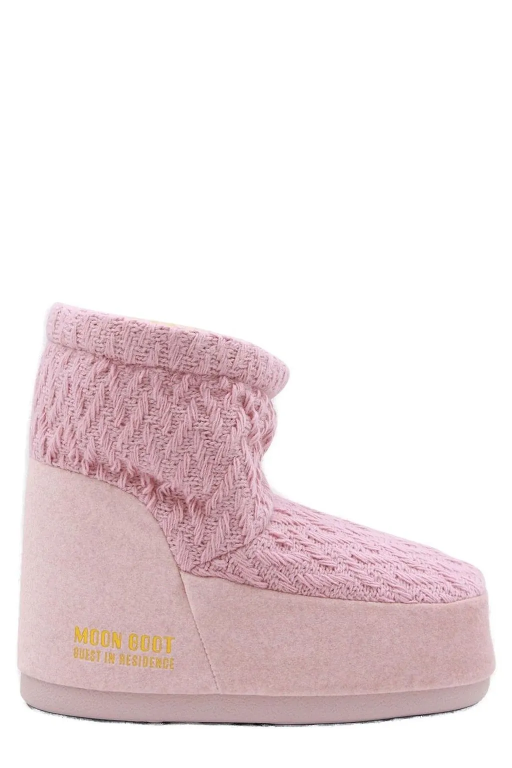 Moon Boot X Guest Knitted Panel Snow Boots