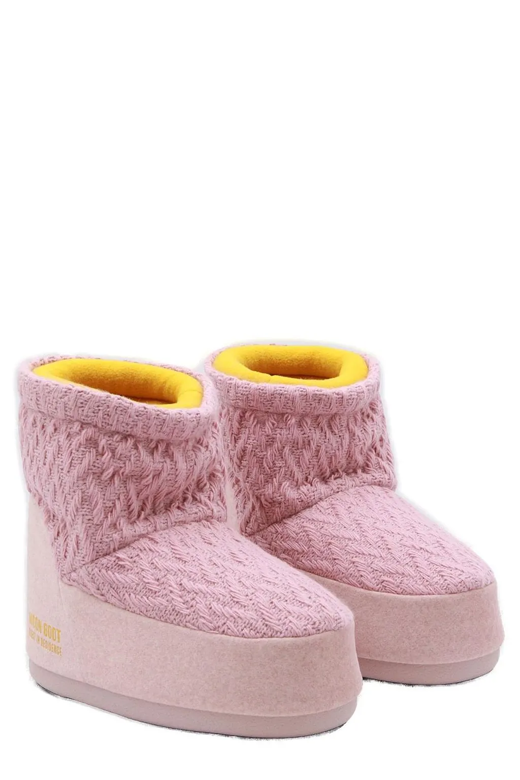 Moon Boot X Guest Knitted Panel Snow Boots