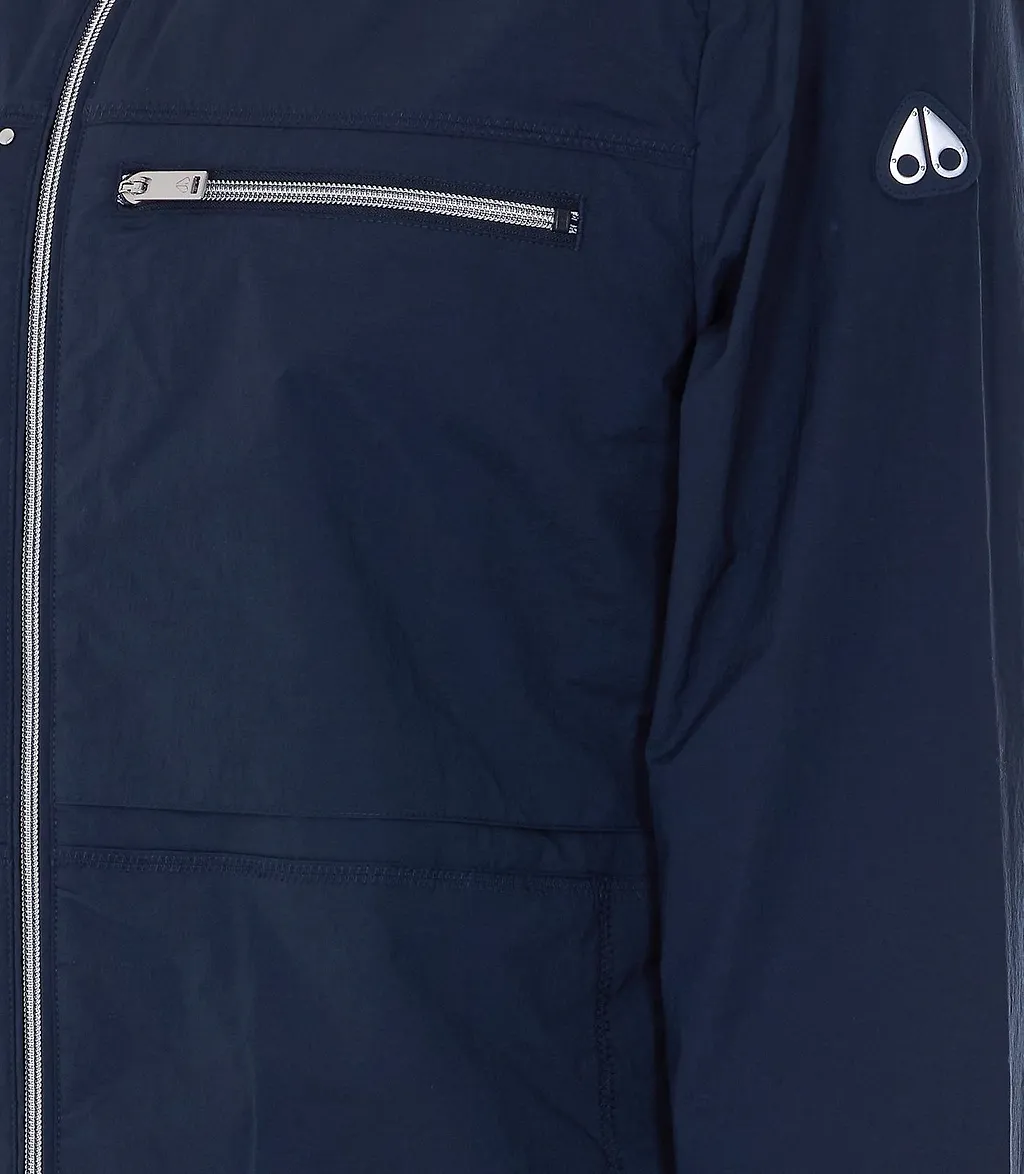 Moose Knuckles Collared Zip-Up Jacket