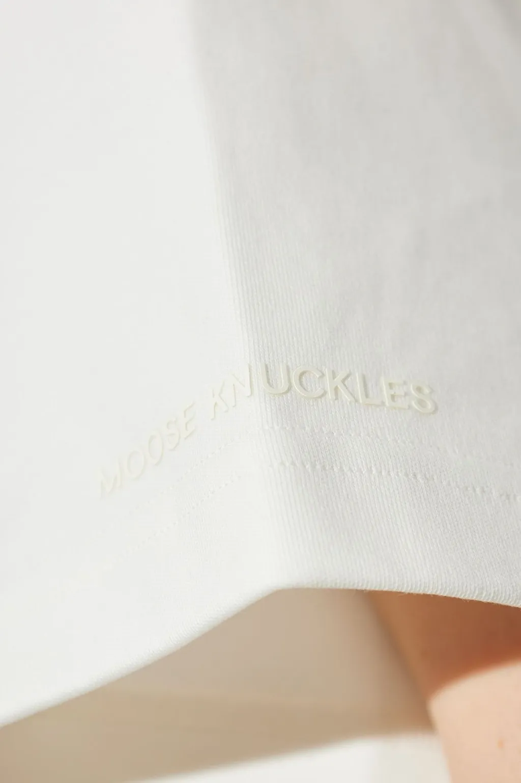 Moose Knuckles Logo Printed Crewneck T-Shirt