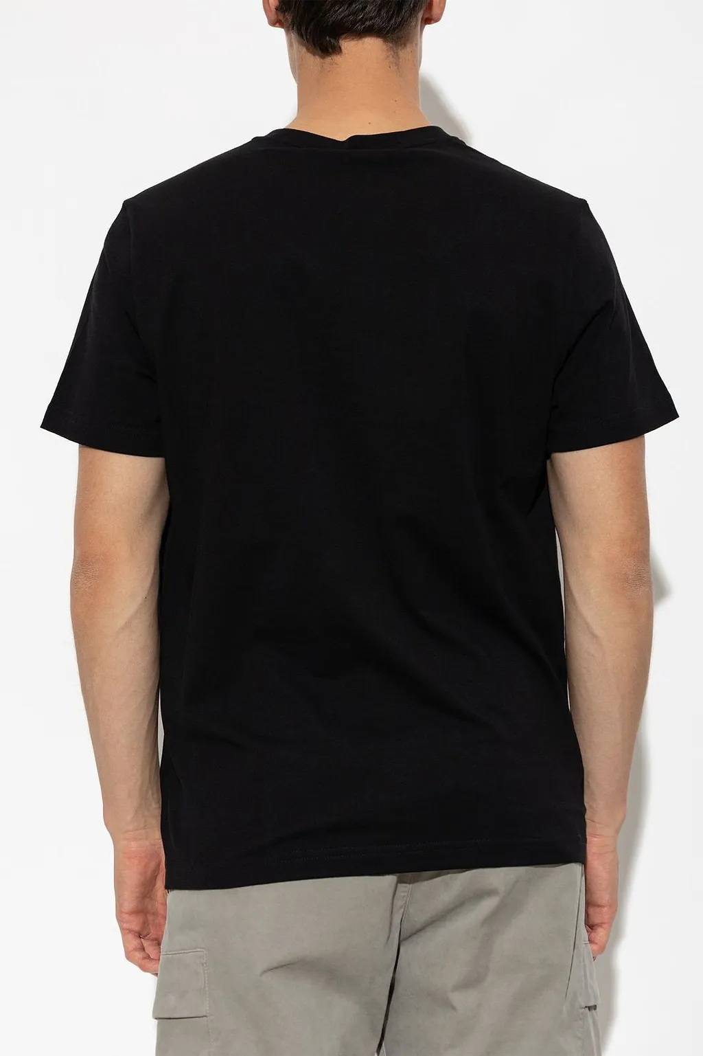 Moose Knuckles Logo Printed Crewneck T-Shirt